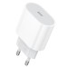 Сетевое зарядное устройство Type-C Borofone BA100A (20W, PD) Белый