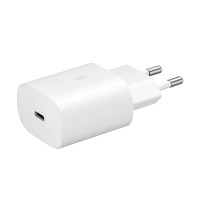 Сетевое зарядное устройство Type-C для Samsung EP-TA800 (25W, PD) (тех.упак.) Белый Сетевое зарядное устройство Type-C для Samsung EP-TA800 (25W, PD) (тех.упак.) Белый