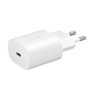 Сетевое зарядное устройство Type-C для Samsung EP-TA800 (25W, PD) (тех.упак.) Белый
