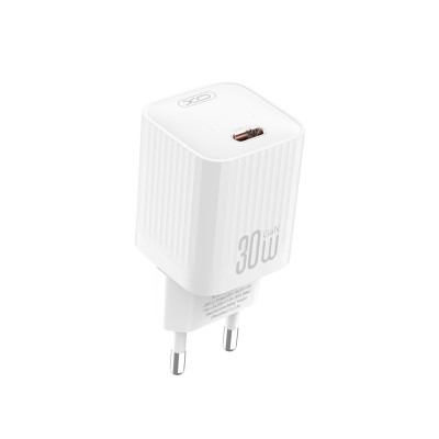Сетевое зарядное устройство Type-C XO L148 (30W, PD) Белый