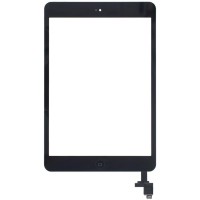 Тачскрин для Apple iPad mini в сборе с микросхемой (черный)/Apple iPad mini 2 Retina в сборе с микросхемой (черный) - OR