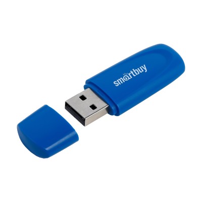 USB-флеш (USB 2.0) 16GB Smartbuy Scout Синий