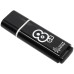 USB-флеш (USB 2.0) 8GB Smartbuy Glossy Черный