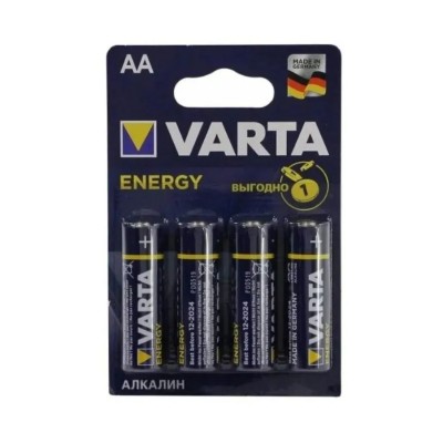 Батарейка AA LR6 Varta ENERGY 1.5V (4 шт. в блистере)