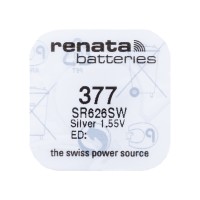 Батарейка SR626SW Renata Silver 1.55V Батарейка SR626SW Renata Silver 1.55V