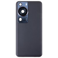 Задняя крышка для Huawei P60 Pro (черная) - Премиум