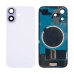 Задняя крышка для Apple iPhone 17 в сборе со стеклом камеры Фиолетовый (стекло, логотип) - Премиум