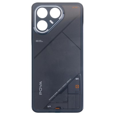 Задняя крышка для Tecno LJ9 Черный - Премиум