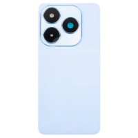Задняя крышка для Tecno Spark 20 (KJ5n) Голубой - Премиум