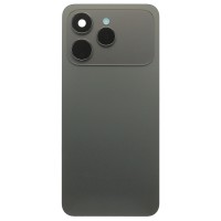 Задняя крышка для Tecno Spark 40 4G (KM5n) Черный - Премиум