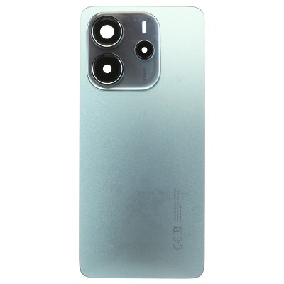 Задняя крышка для Xiaomi Redmi Note 14 4G (24117RN76O) Голубой - Премиум