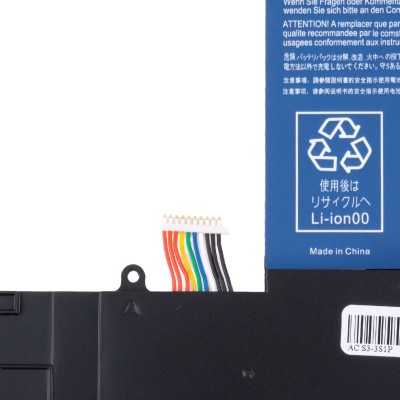 Аккумуляторная батарея для ноутбука Acer Aspire S3-951 (AP11D3F) 3000 mAh
