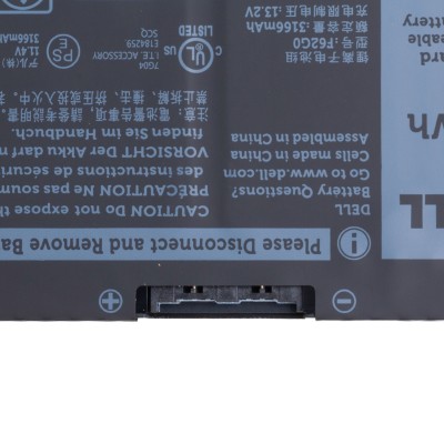 Аккумуляторная батарея для ноутбука Dell Vostro P83G002 (F62G0) 3166 mAh
