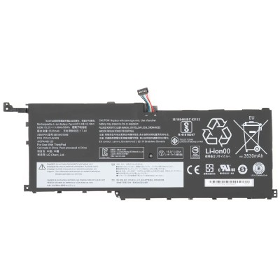 Аккумуляторная батарея для ноутбука Lenovo ThinkPad X1 Carbon 4th Gen (SB10K97566) 3530 mAh
