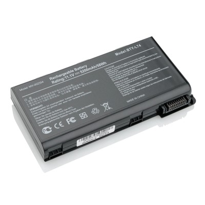 Аккумуляторная батарея для ноутбука MSI MegaBook CX700 (BTY-L74) 5200 mAh