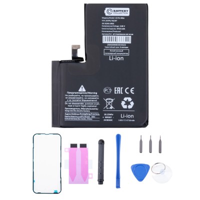Аккумулятор для Apple iPhone 13 Pro Max - Battery Collection - усиленная 4700 mAh - (Коробка + скотч + отвертка)