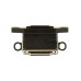 Разъем Type-C для Apple iPhone 15 Pro/Apple iPhone 15 Pro Max Черный Разъем Type-C для Apple iPhone 15 Pro/Apple iPhone 15 Pro Max Черный