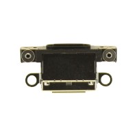 Разъем Type-C для Apple iPhone 16 Pro/Apple iPhone 16 Pro Max Черный
