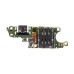 Шлейф для Huawei LNA-NX1 плата на системный разъем/разъем SIM/микрофон - Премиум