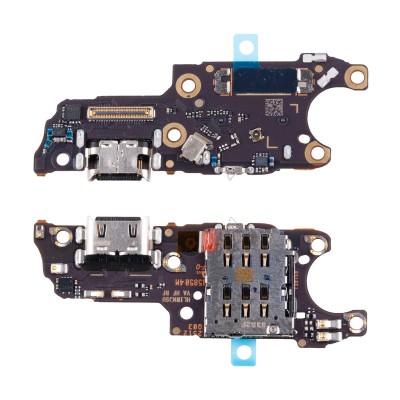 Шлейф для Huawei Nova 14 (TLR-AL00) плата на системный разъем/разъем SIM/микрофон - Премиум