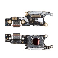 Шлейф для Huawei KLE-AL00U плата на системный разъем/разъем SIM/микрофон - Премиум