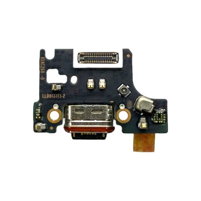 Шлейф для OPPO A5 4G 2025 (CPH2727) плата на системный разъем/разъем гарнитуры/микрофон - Премиум