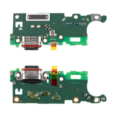 Шлейф для OPPO A6 4G (CPH2817)/OPPO CPH2817 плата на системный разъем/микрофон - Премиум