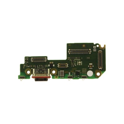 Шлейф для Tecno Camon 40 Premier 5G (CM8) плата на системный разъем/разъем SIM/микрофон - Премиум