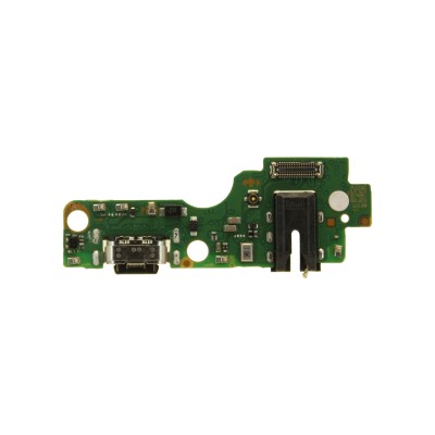 Шлейф для Tecno Spark 40C (KM4k) плата на системный разъем/разъем гарнитуры/микрофон - Премиум