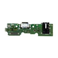 Шлейф для Vivo Y04 плата на системный разъем/разъем гарнитуры/микрофон - Премиум