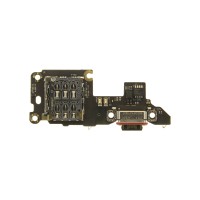 Шлейф для Xiaomi 24117RK2CG плата системный разъем/разъем SIM/микрофон - Премиум