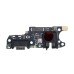Шлейф для Xiaomi Poco C81 Pro 4G (25128PC17G) плата на системный разъем/разъем гарнитуры/микрофон - Премиум