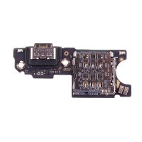 Шлейф для Xiaomi 2510DRA23E плата системный разъем/разъем SIM/микрофон - Премиум