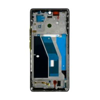 Рамка дисплея для Tecno Spark 20 Pro+ KJ7 Черный (возможен дефект ЛКП)