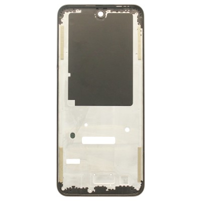 Рамка дисплея для Tecno Spark 40 4G (KM5n) Черный (возможен дефект ЛКП)