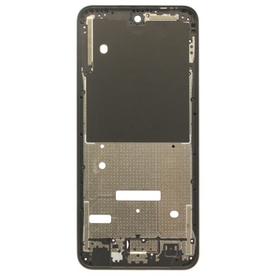 Рамка дисплея для Tecno Spark 40C (KM4k) Черный (возможен дефект ЛКП)