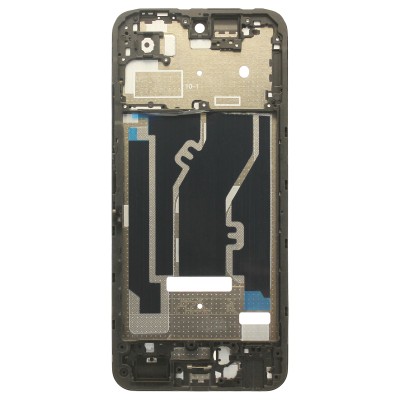 Рамка дисплея для Tecno Spark Go 2 (KM4) Черный (возможен дефект ЛКП)