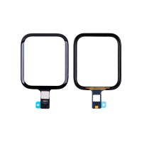 Стекло модуля для Apple Watch 4 (44 мм) с тачскрином и OCA пленкой сапфировое Черный