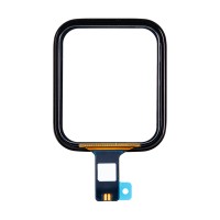 Стекло модуля для Apple Watch 5 (40 мм) с тачскрином и OCA пленкой Черный - OR (Feaglet)