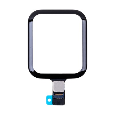Стекло модуля для Apple Watch 5 (40 мм) с тачскрином и OCA пленкой Черный - OR (Feaglet)