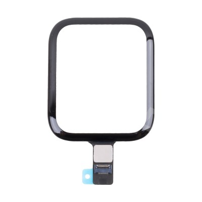 Стекло модуля для Apple Watch SE (44 мм) с тачскрином и OCA пленкой Черный - OR