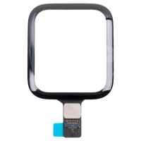 Стекло модуля для Apple Watch SE (44 мм) с тачскрином и OCA пленкой сапфировое Черный