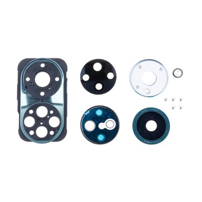 Стекло камеры для Huawei Honor 50/Huawei Honor 50 Pro в сборе с рамкой Черный