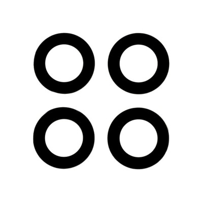 Стекло камеры для Huawei Honor 50 Lite/Huawei Nova 8i (комплект 4 шт.) Черный