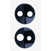 Стекло камеры для Huawei Honor 70 (комплект 2 шт.) Черный