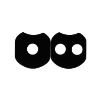 Стекло камеры для Huawei Honor 90 Lite (комплект 2 шт.) Черный