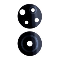 Стекло камеры для Huawei Honor X7 (комплект 2 шт.) Черный