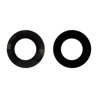 Стекло камеры для Huawei Honor 8X (комплект 2 шт.) Черный