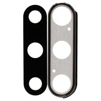 Стекло камеры для Huawei Honor 9X/Huawei Honor 9X Premium в сборе с рамкой Черный