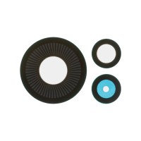 Стекло камеры для Huawei Nova 11 Pro (комплект 3 шт.) Черный